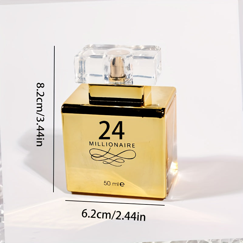 Luxurious unisex perfume designed for wealthy individuals, ideal for millionaires, with a long-lasting alcohol-based scent, perfect as a gift for anyone.