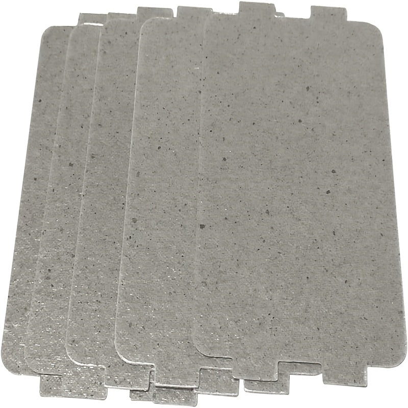 This listing is for a pack of 5 Microwave Universal Insulation Mica Sheets, which can be used as Waveguide Covers for various brands of microwaves. These repair parts are suitable for use in kitchens, homes, offices, and restaurants. The sheets can