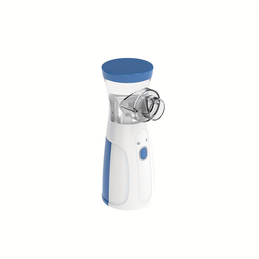 Small hand-held humidifier for facial hydration, ideal for gifting during holidays.