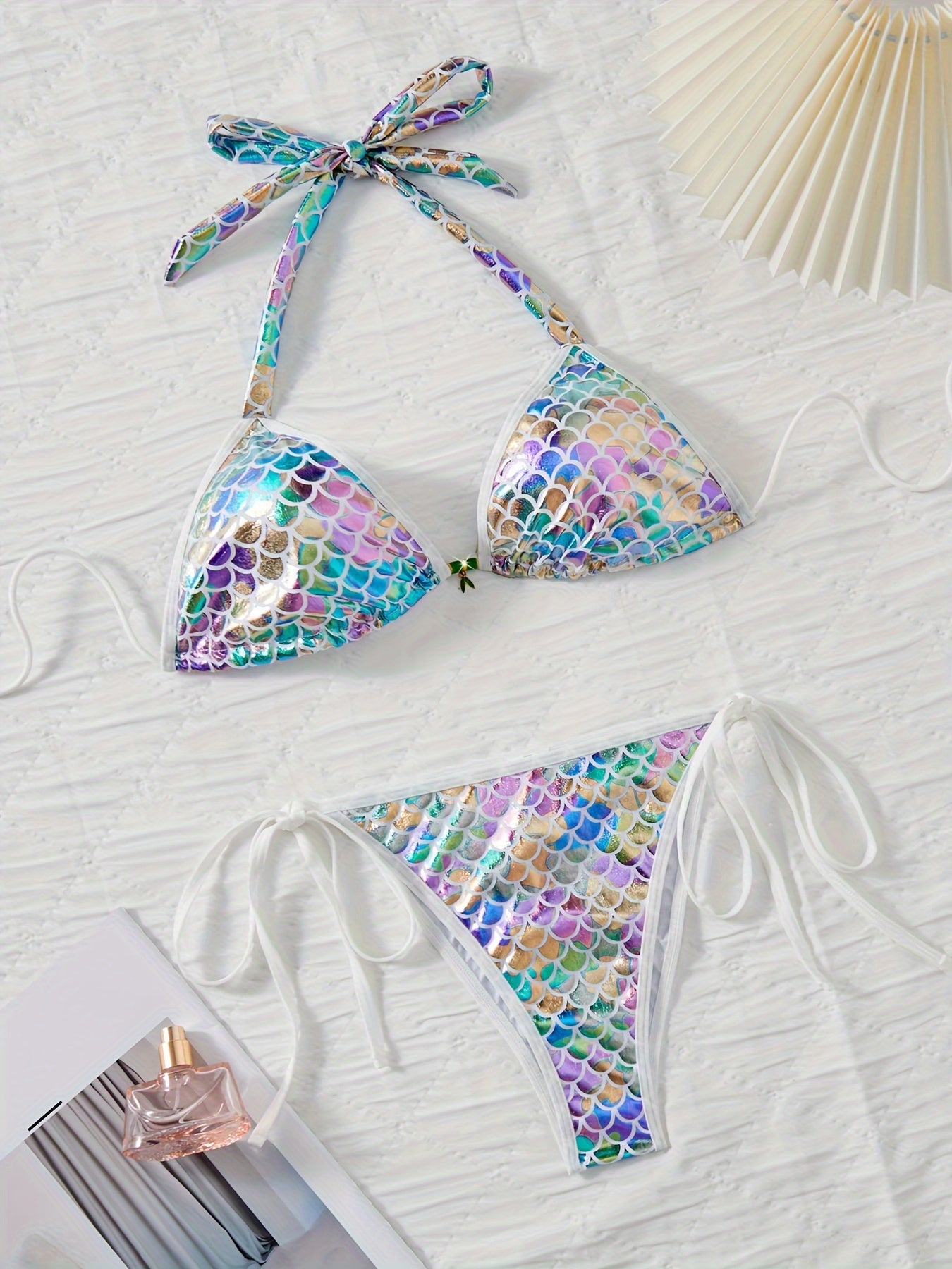 Mermaid lingerie set for women.