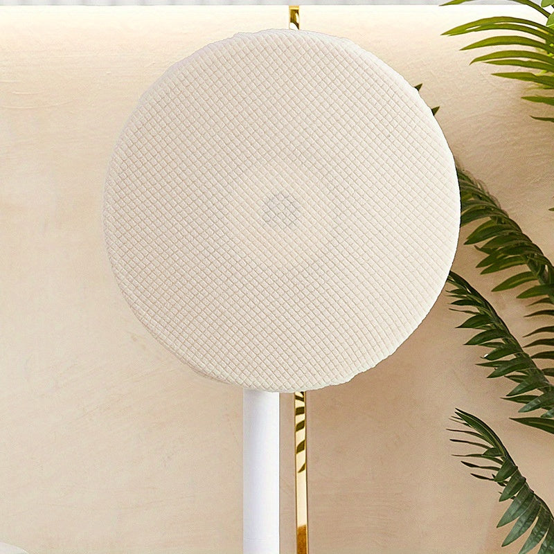 Dust cover for half-pack universal electric fan, featuring a storage net protector for household fan protection. Made from durable materials, this cover requires no electricity or batteries, making it perfect for bedroom use.