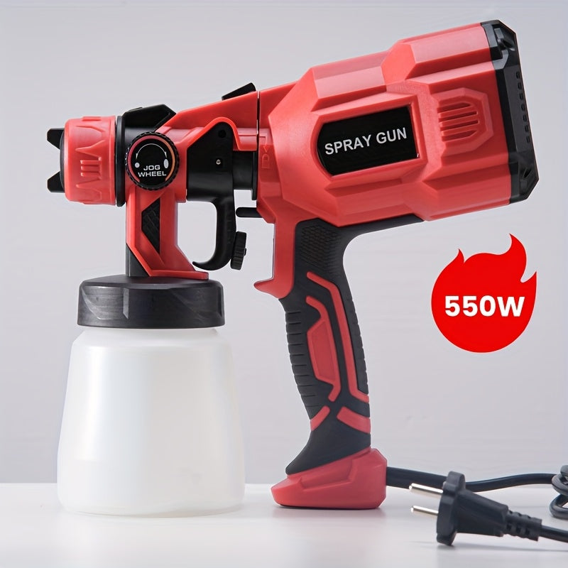 Electric spray gun for high-performance disinfectant and paint spraying, ideal for indoor cleaning and DIY projects.