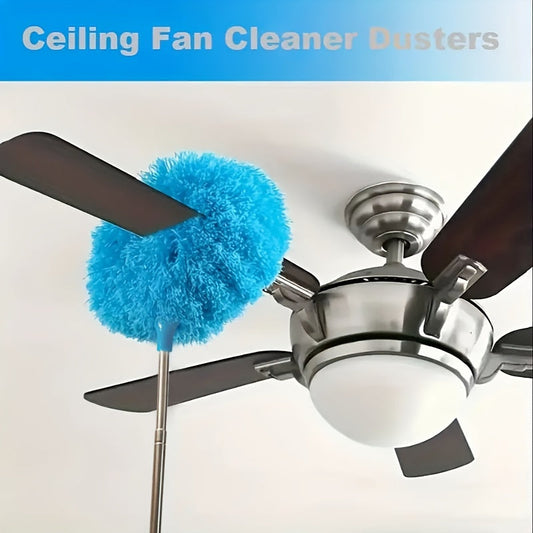 Multi-purpose small fan brush for dusting and cleaning - Ideal for ceiling fans, cars, and household furniture