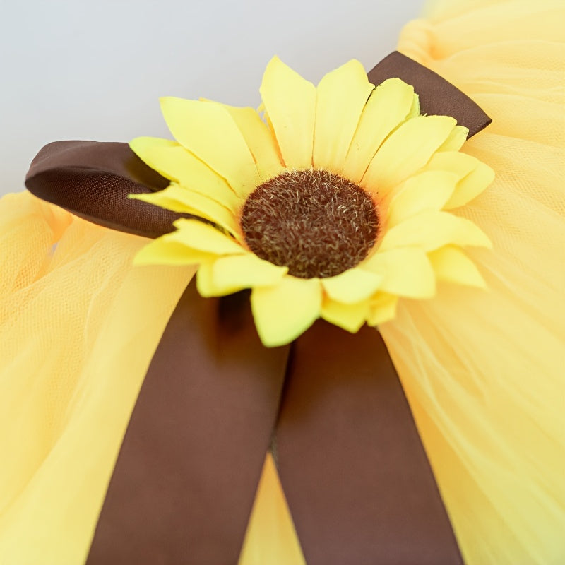 Stylish Skirt and Headband Set, Adorable Tutu Skirt with Flower Headband, Perfect for Photoshoots, Ideal for Christmas, Halloween, Thanksgiving, New Year's, or Valentine's Day Gifts.