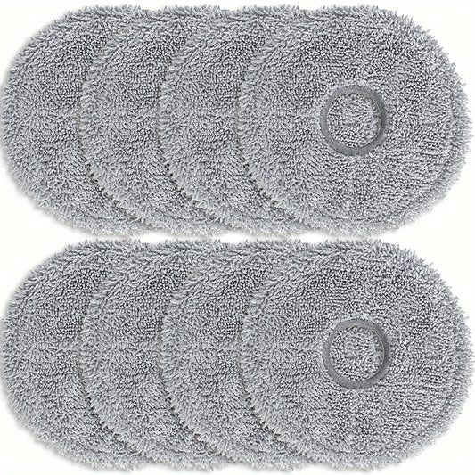 Get your hands on the 8-Pack Replacement Mop Pads designed for Dream L10s Ultra / L10 Ultra / L20 Ultra / L10s Pro Ultra Heat & Xiaomi X10+ Robot Vacuum. These upgraded thickened washable microfiber wet wipes are perfect for easily cleaning your floors.