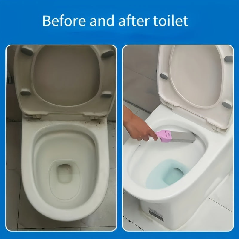 1 Piece Sorcerer's Stone Toilet Cleaning Rod for Stain & Yellowing Removal, Made of Durable PVC & Polypropylene, Firm and Portable, Non-Electric Household Tool, Simple and Convenient to Use