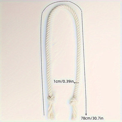 1 set of 2 Curtain Tiebacks Rope, Suitable for Outdoor and Indoor Use in the Bedroom, Living Room, Kitchen, and Home Decor