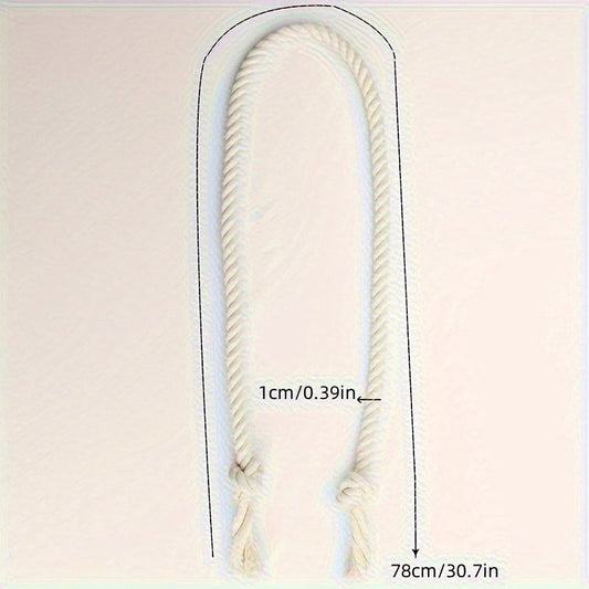 1 set of 2 Curtain Tiebacks Rope, Suitable for Outdoor and Indoor Use in the Bedroom, Living Room, Kitchen, and Home Decor