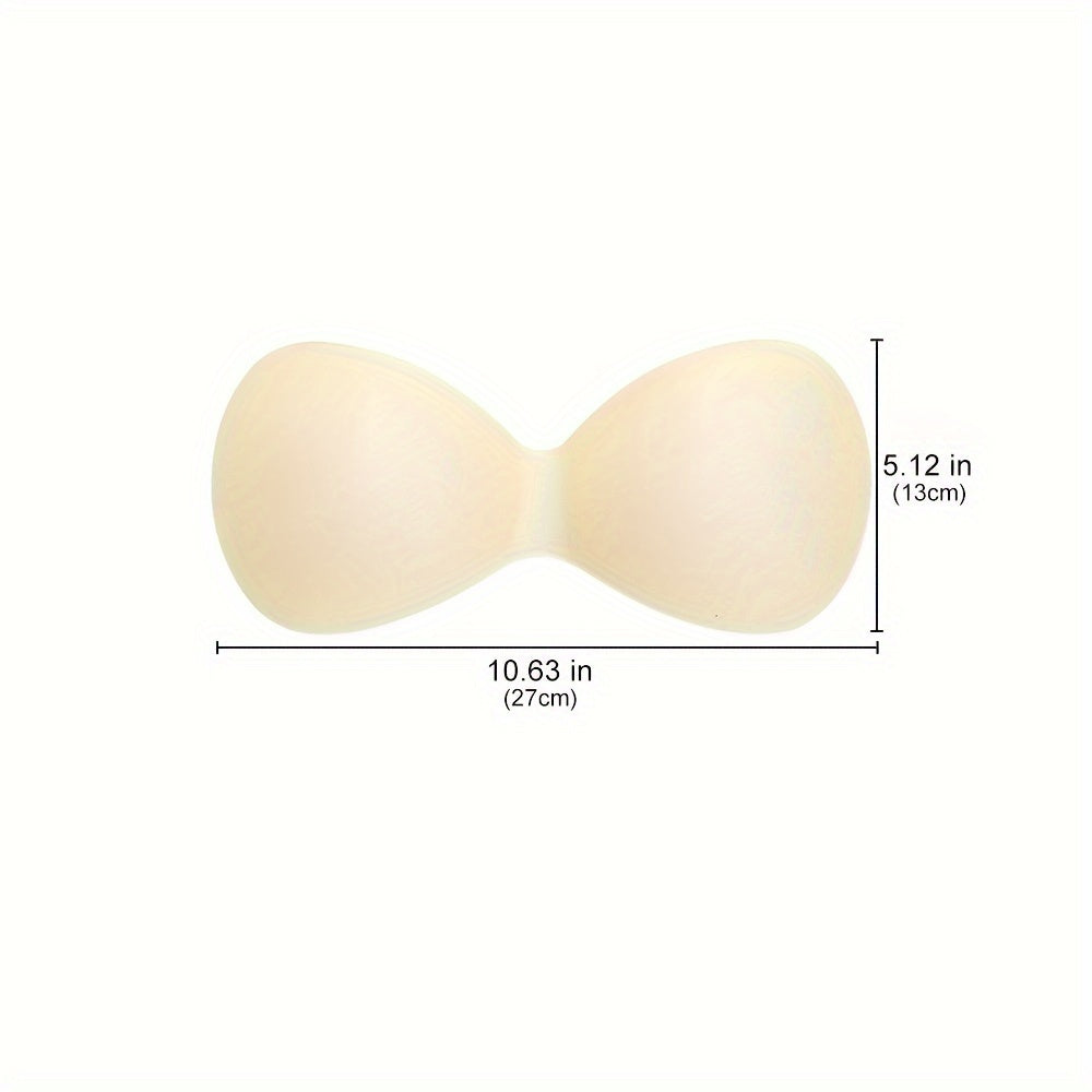 Set of 3 comfortable and breathable women's one-piece bra pads for underwear.