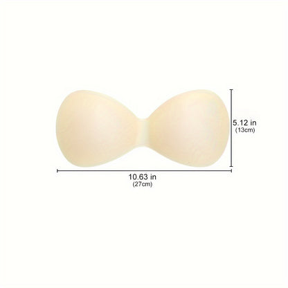 Set of 3 comfortable and breathable women's one-piece bra pads for underwear.