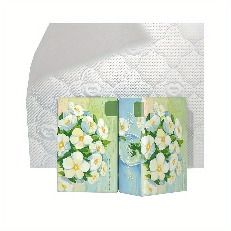 320 sheets each, this 4-pack of 5-ply premium paper towels is dye-free, absorbent, and durable. These soft facial tissues are perfect for use in the home, car, dorm, office, or outdoors. Each sheet is dispensed individually for convenience. A must-have