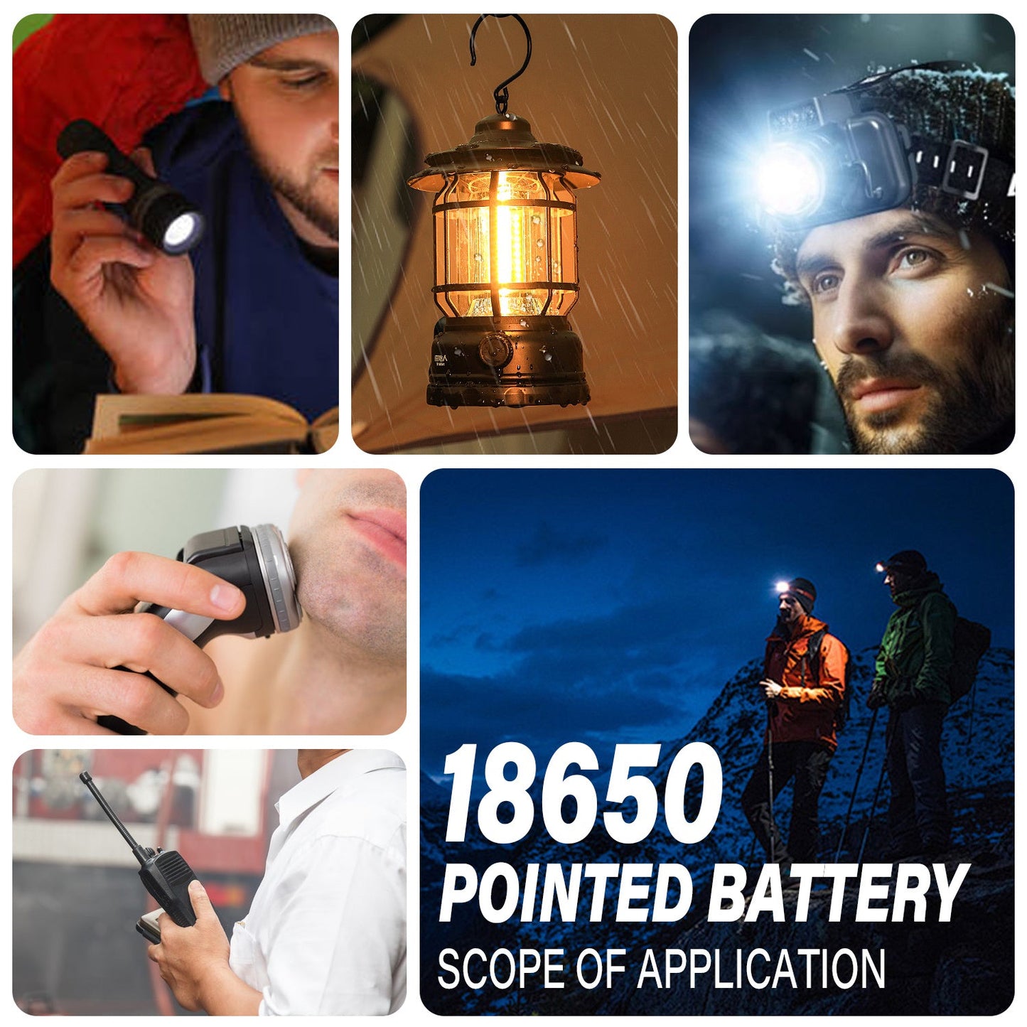 This 18650 rechargeable battery is designed with a 3.7V button top, making it perfect for use in headlights, flashlights, small fans, solar lights, clocks, and more. It is ideal for powering household appliances or for use while traveling. Please note