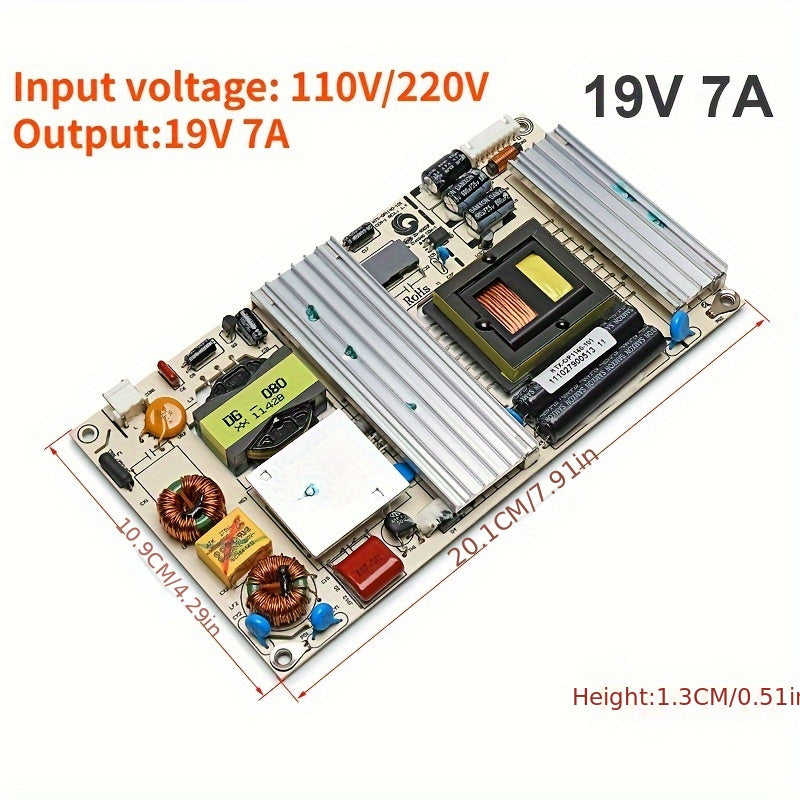 Industrial-grade AC to DC isolated switch power supply module with precise voltage control, compact design, copper quick connect terminals, and efficient conversion. Features heat sink