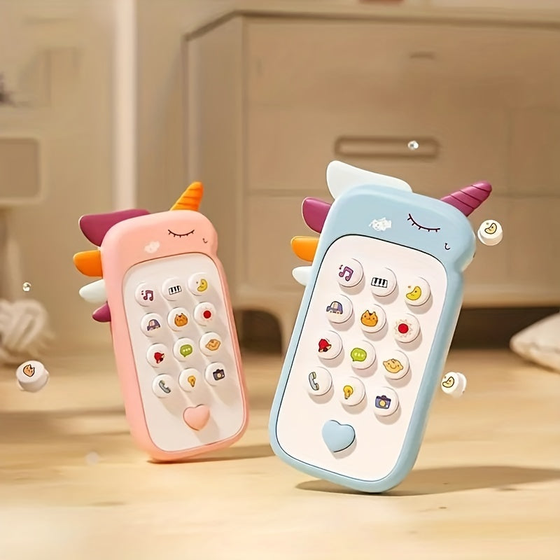 Children's toys that are a multifunctional early education puzzle, music mobile phone, and story machine all in one.