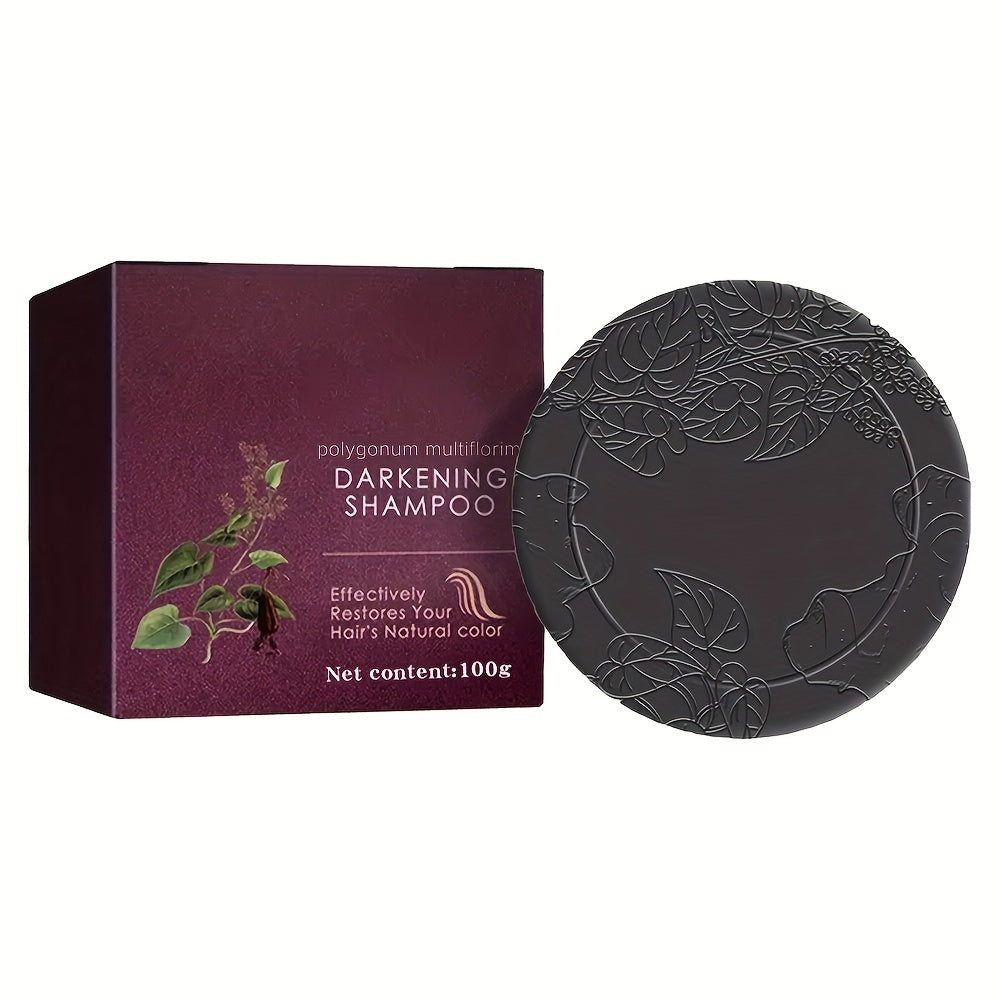 Korean Ginseng Darkening Shampoo: 100g Herbal Hair Care