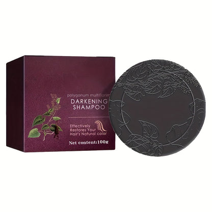 Korean Ginseng Darkening Shampoo: 100g Herbal Hair Care