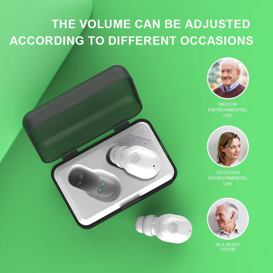 2 rechargeable headphones for elderly with USB charging, enhanced sound quality, lightweight design, user-friendly interface, and portable charging case.