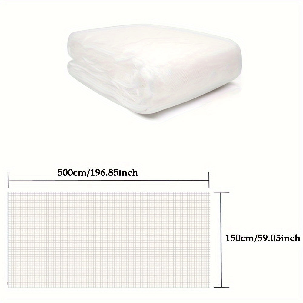 1 piece of Indoor Home DIY Mesh, Room Curtain Mesh, Dust-proof Mesh, Window Screen, Self-adhesive Mesh.