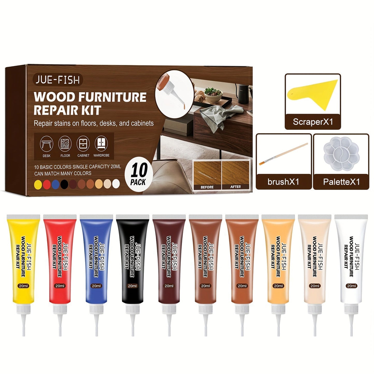 The Furniture Restore Kit: Restore, Repair, and Beautify Wooden Furniture