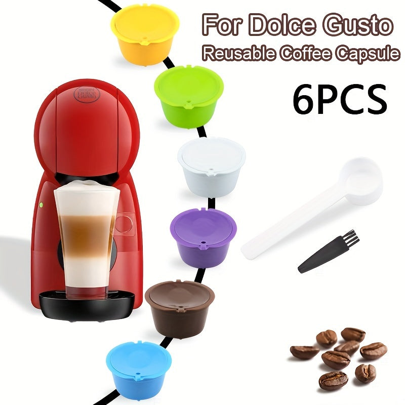 Reusable coffee capsule filters can be made using a 6-pack and a spoon brush, allowing you to create your own coffee capsules.