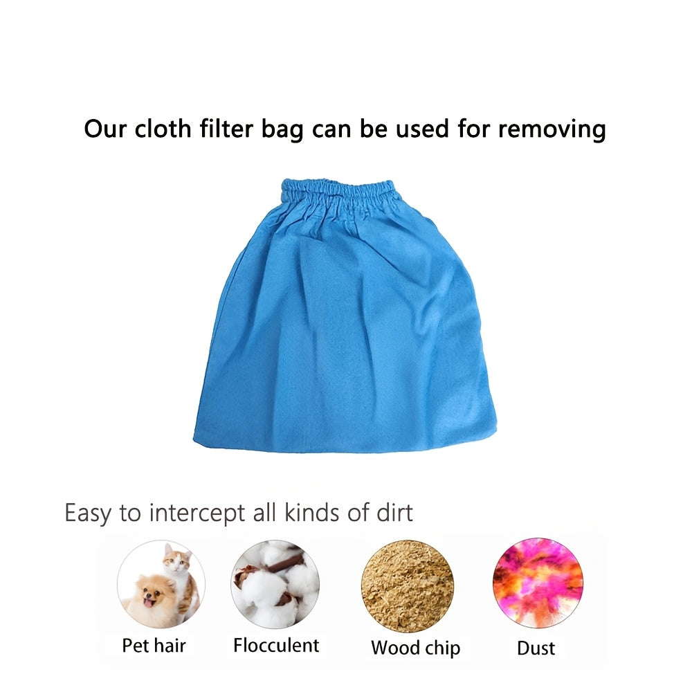 Get a single pack of premium cloth vacuum cleaner dust filter bags that work with Lidl/Parkside PNTS 1250, 1300, 1400, 1500 b3 models. These non-woven textile filter replacements are high-quality and efficient.