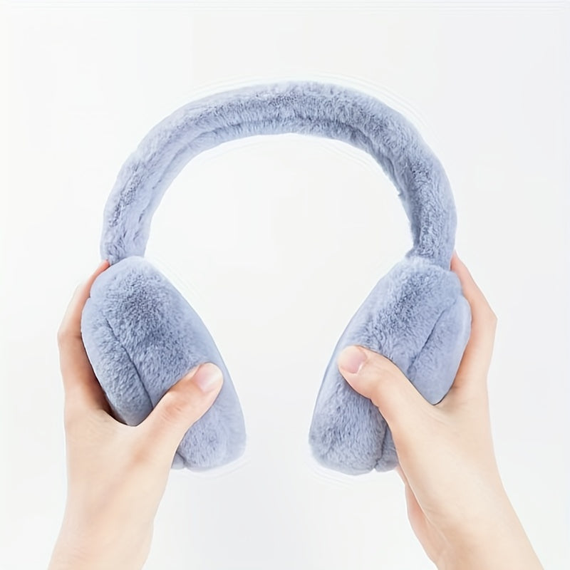 Stay warm and cozy this winter with our fleece ear muffs designed for both men and women. These adjustable ear warmers are made from stretchy sheepskin material, ensuring a comfortable fit for all. To maintain their quality, hand wash only.