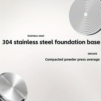 Coffee press kit with 51mm, 53mm, 54mm, and 58mm options for a consistent level of coffee extraction. Includes an elastic coffee press, coffee press hammer, and coffee tool.