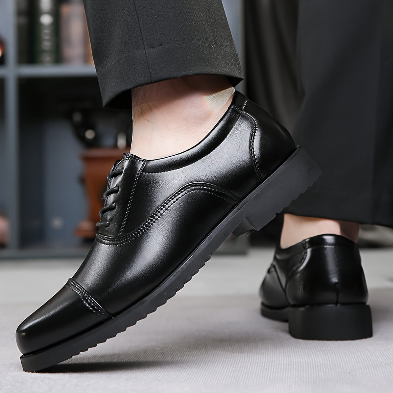 Men's Classic Oxford Shoes for weddings, business, parties, banquets, and office wear.