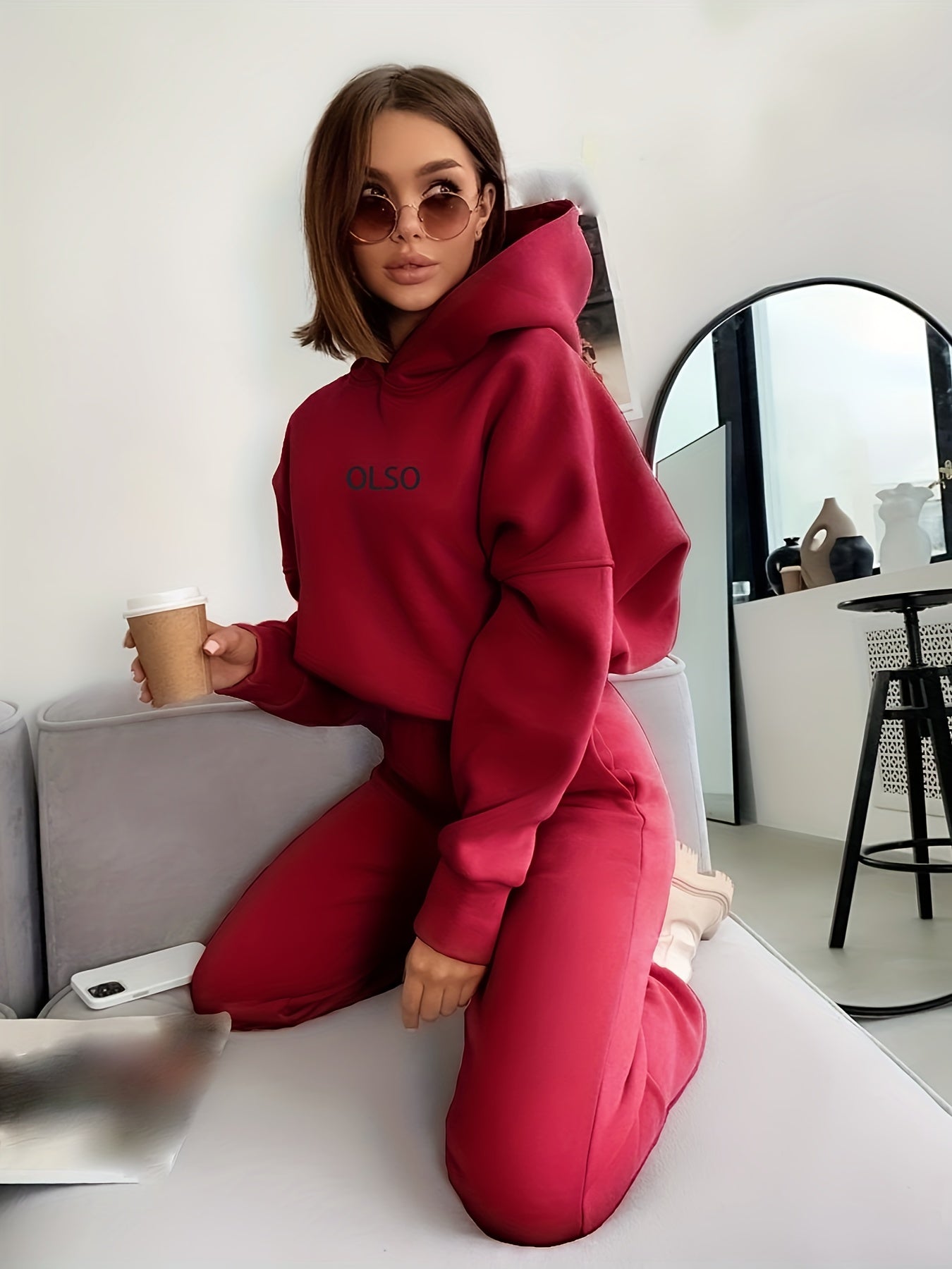 Casual Fashion Sweatshirt Set