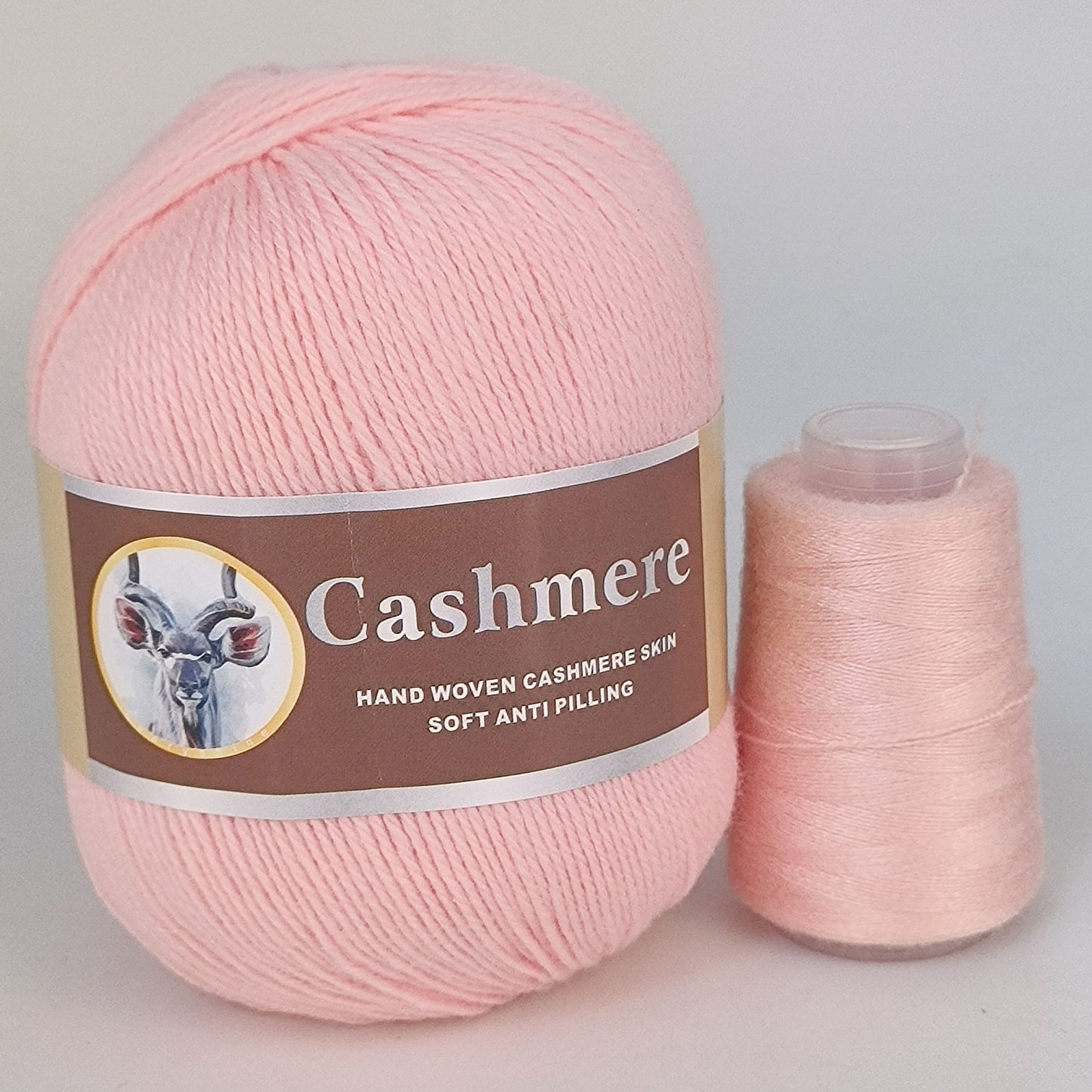 5 hand-woven cashmere blend yarns, 70% pure cashmere, 320m/350yd each in large (50g) & small (20g) skeins. Soft, anti-pilling for crochet & knitting. Ideal for scarves, sweaters, shawls in