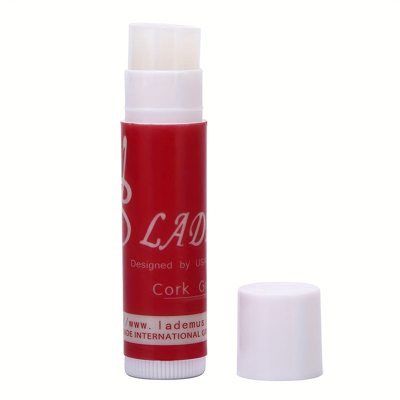 5 pieces of high-quality cork grease for clarinet, saxophone, flute, and oboe - odorless lubricant for easy assembly.