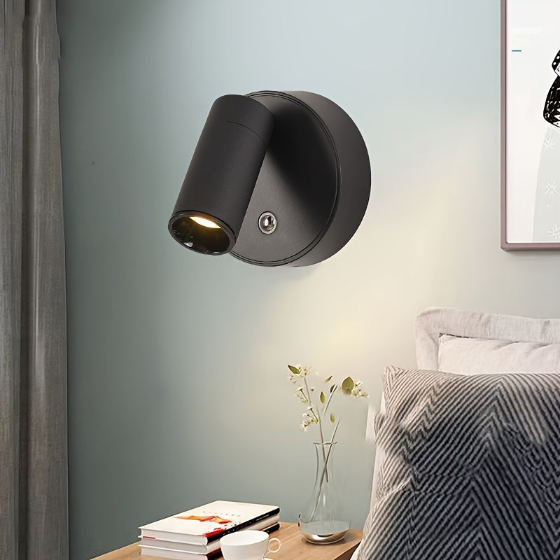 360° Rotating LED Night Light with Touch Control, USB Rechargeable & Magnetic - Adjustable Brightness, Ideal Gift for any Occasion, LED Lights for Bedroom