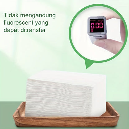 580pcs Pack of Super Soft 5-Layer Paper Towels made from sustainable, non-fluorescent wood pulp. Ideal for home, restaurant, and travel use. Great for family gatherings, parties, and