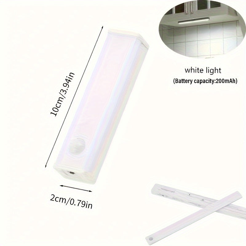 Motion sensor LED light for cabinets, corridors, and hallways.