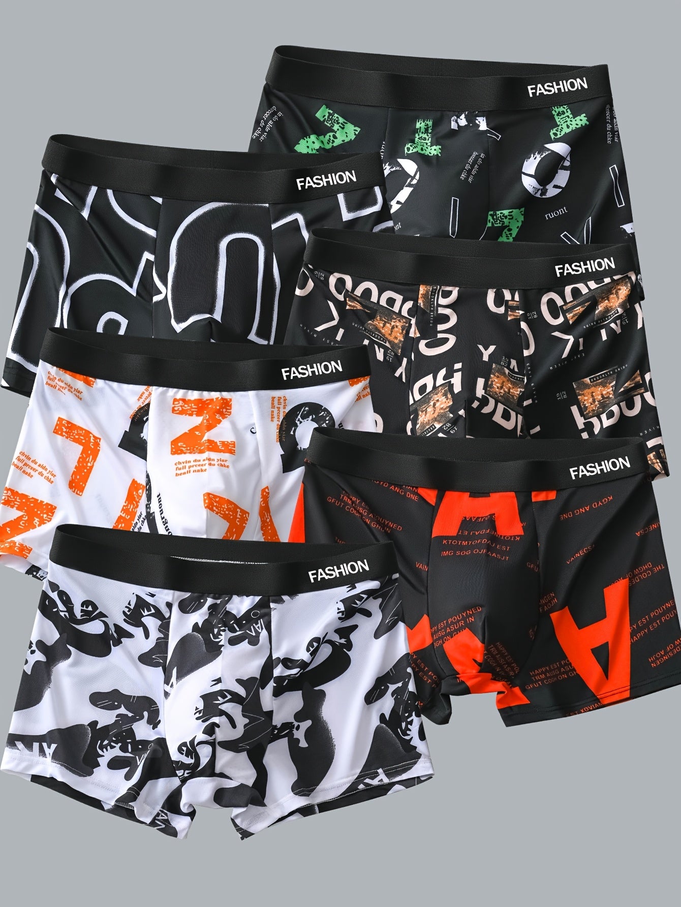 Men's sports underwear made of breathable and comfortable material, with a fashionable and simple design. Comes in sizes S, M, L, XL, and XXL.