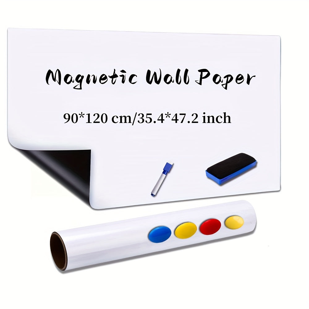 Simple Magnetic Dry Erase Whiteboard for Home & Office - Easy to Install on Walls