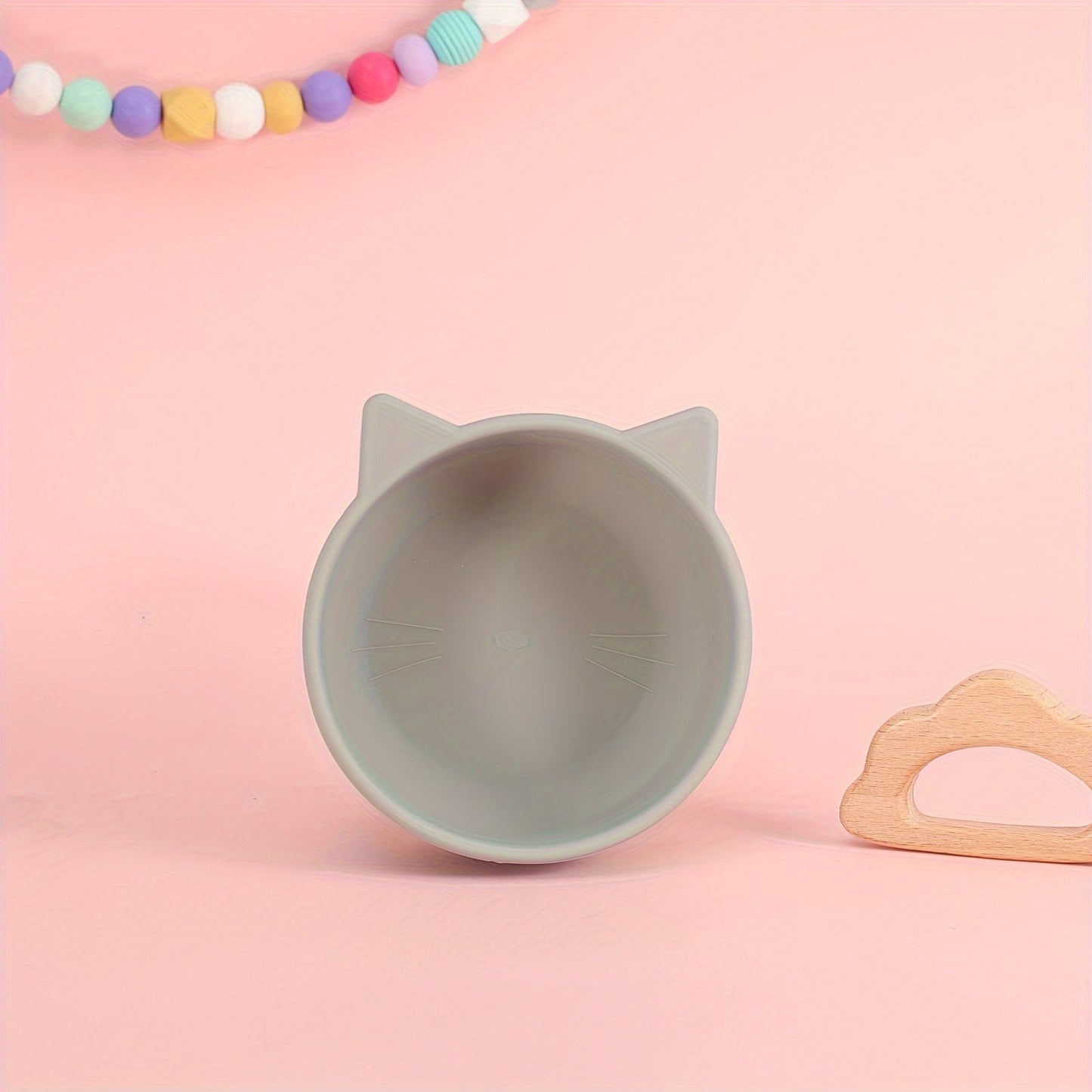 Adorable Silicone Baby Food Bowl Without BPA - Ideal for Feeding and Tableware!