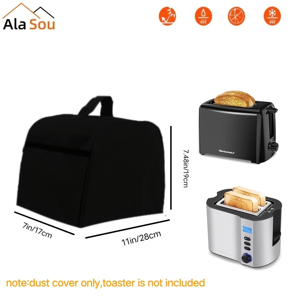 Introducing the Alasou 1Pack Bread Machine Cover, a durable protective cover designed to shield your bread machine from dust. Crafted with heavy-duty, dust-resistant material, this cover is suitable for a variety of bread machine models. Perfect for use