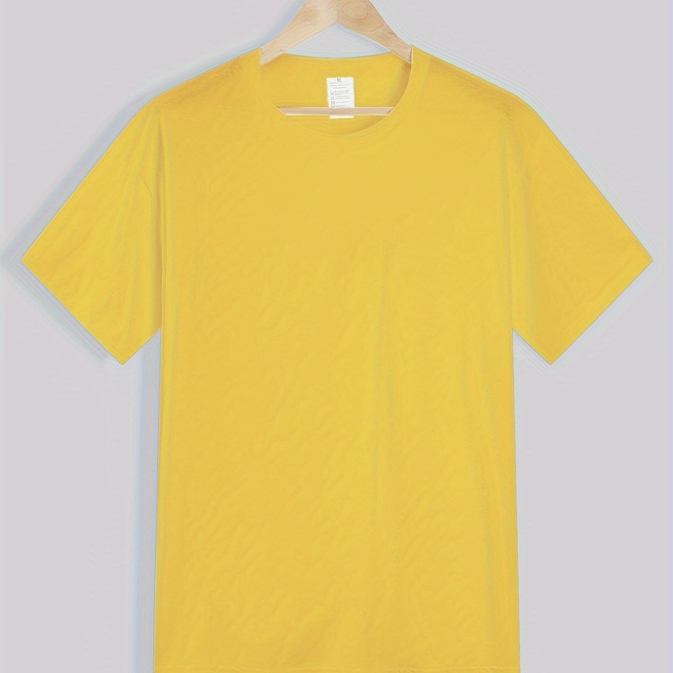 Cotton crew neck t-shirt for men