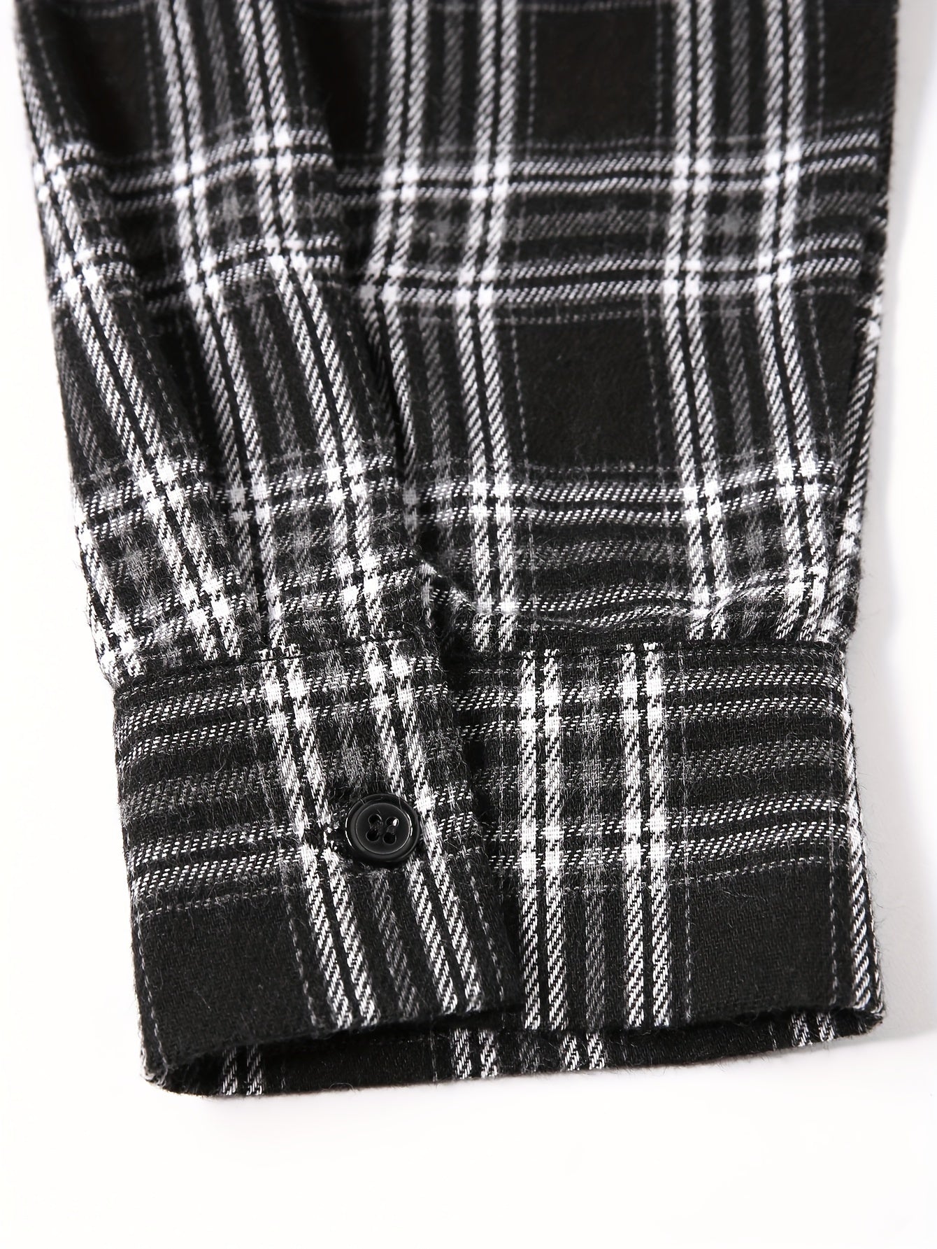 Men's plaid pattern hooded sweatshirt with pocket, perfect for spring and fall leisurewear.