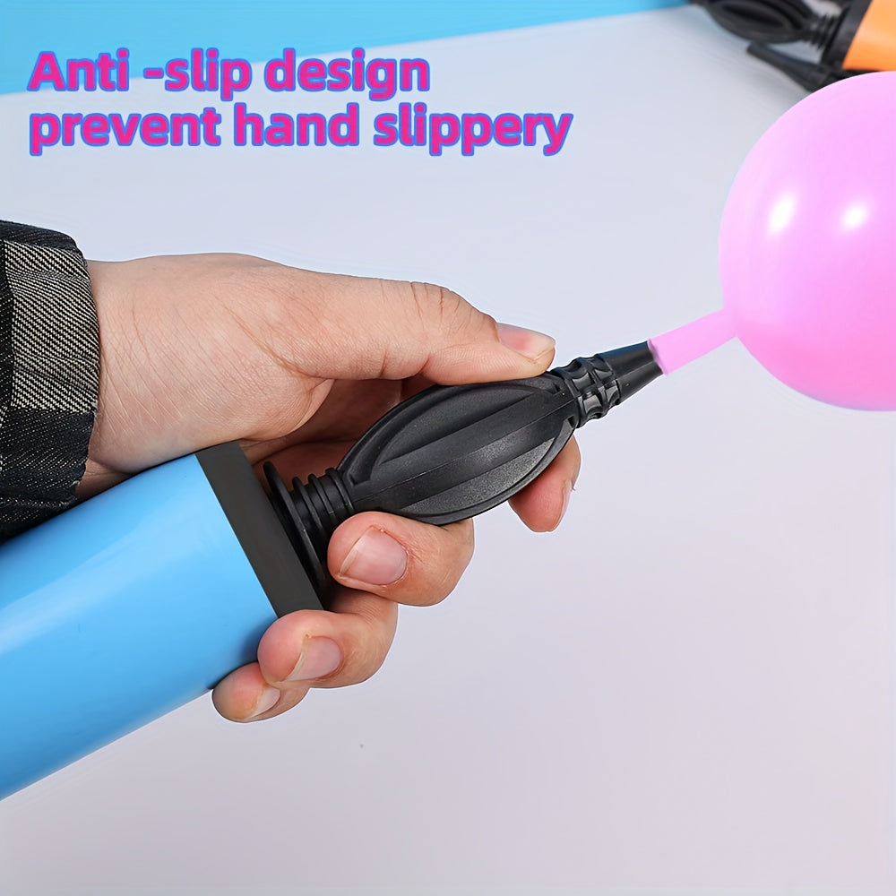 1pc Hand Push Balloon Pump - Perfect for Wedding, New Year, Spring Festival, Birthday, Graduation Party Decor