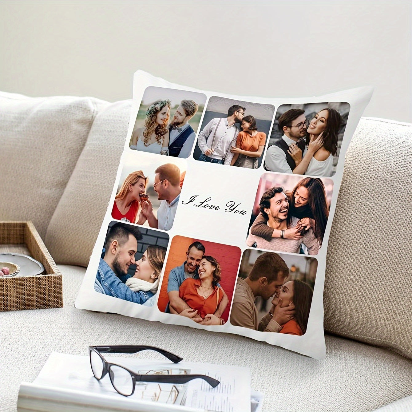 Give a thoughtful gift with our Custom Photo Pillowcase! This soft, personalized single-sided print is perfect for Mother's Day and other occasions. It's an ideal gift for family, friends, loved ones, boyfriends, girlfriends, dads, moms, and even pets.