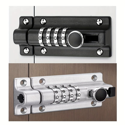 Waterproof and rustproof outdoor security locker with password latch lock.