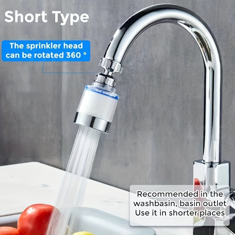 Durable Plastic Water Dispenser with Splash-Proof Design, No Electricity Required, High-Pressure Kitchen Faucet Extender for Easy Installation