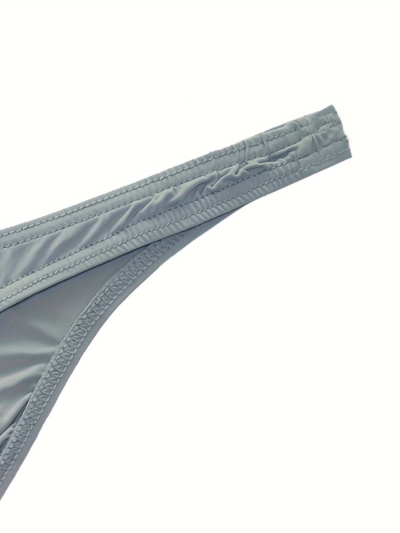 1 pack of men's ultra-thin, low waist ice silk fabric underpants for summer sports and fashion.