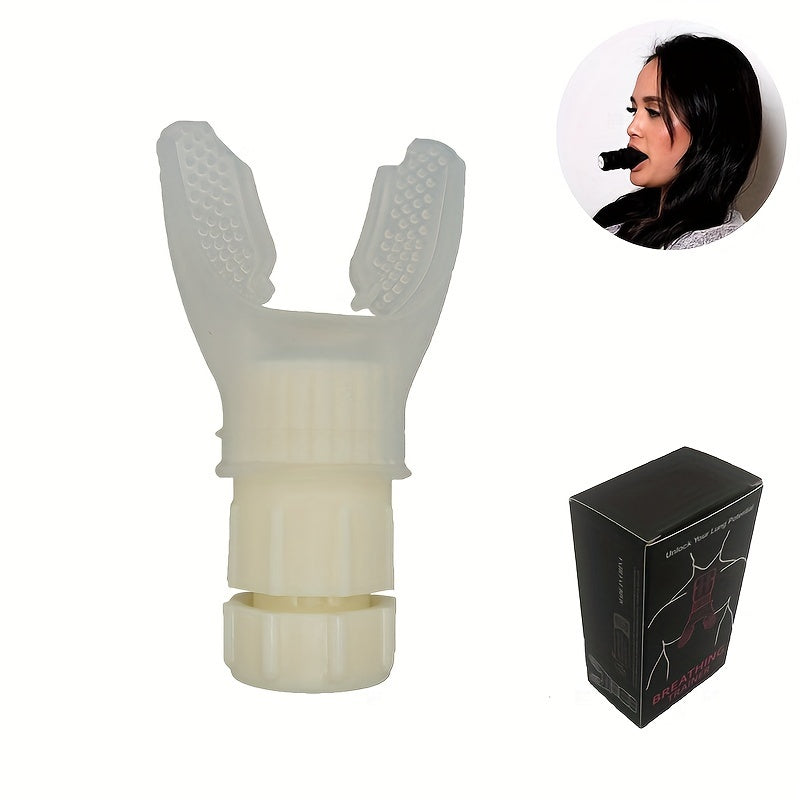 Adjustable Resistance Breathing Exerciser for Aerobic Fitness Training.