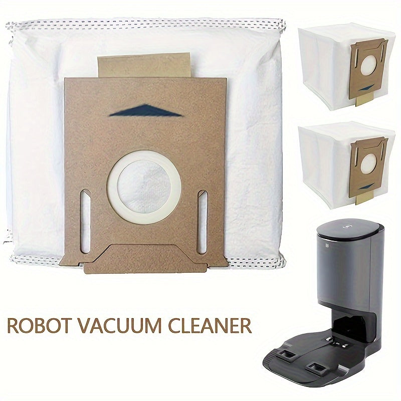 Get 5 high-quality T8 dust bags that are compatible with Ecovacs, Deebot Ozmo, and Yeedi K781+ models. These 2.5L auto-empty vacuum cleaner replacement bags are designed for maximum efficiency.