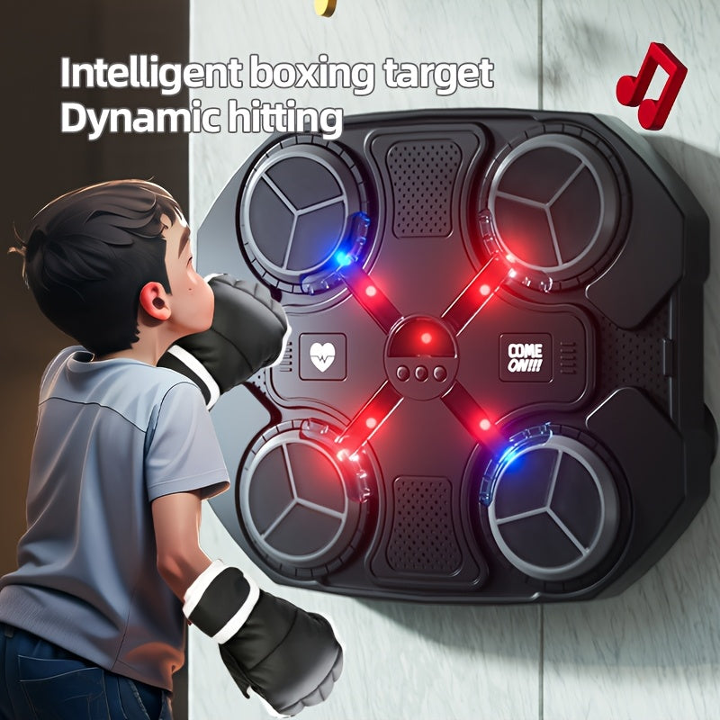 USB rechargeable wireless music boxing target pad made of ABS material for boxing training. Suitable for Easter festival with universal applicability, operating voltage ≤36V and equipped