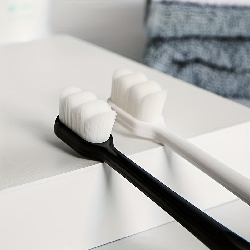 4 Ultra Soft Toothbrushes with Extra Soft Bristles for Sensitive Teeth and Gums, Ideal for Daily Oral Care at Home