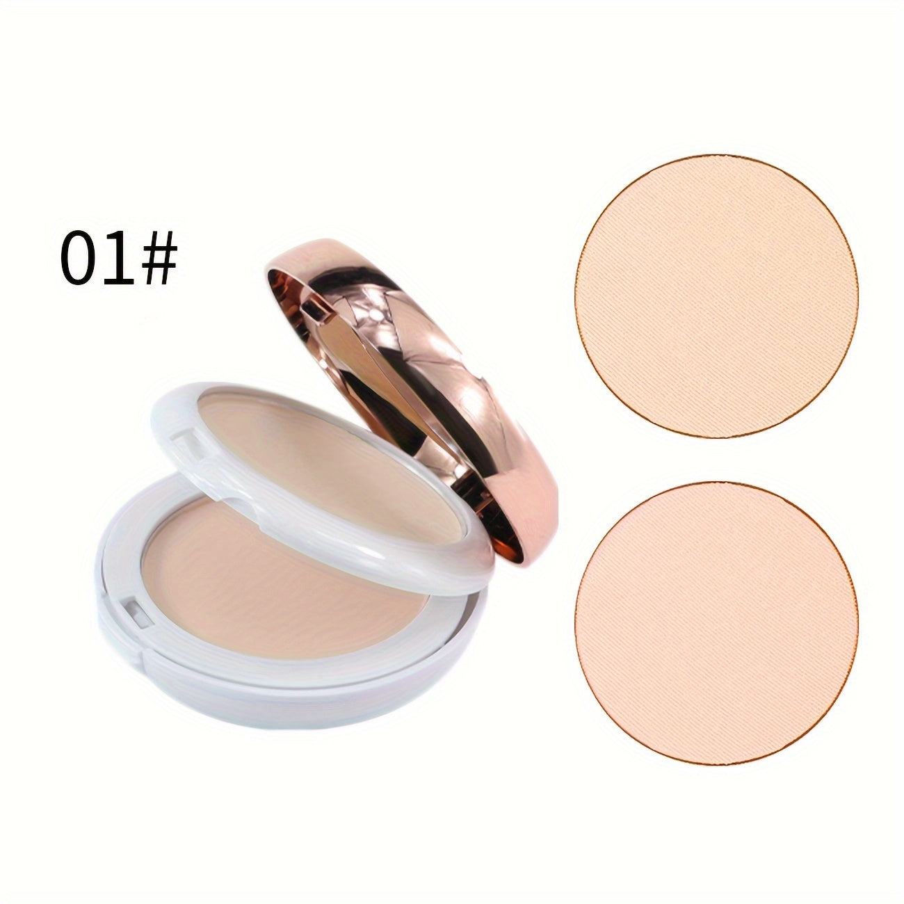 TUZ Avocado Collagen & Vitamin E Pressed Powder - Oil Control, Long-Lasting Matte Finish for All Skin Types with Plant Squalane, Natural Look Compact Face Makeup